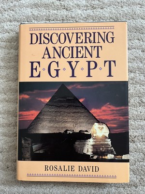 Discovering Ancient Egypt - Rosalie David 1993 VG Condition