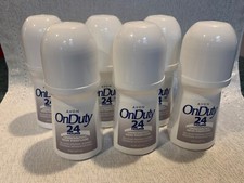 Avon Onduty Orginal 24 Hours Roll-On Deodorant - 2.6oz - 6 bottles, NEW unused