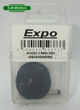 EXPO A16787 Reinforced Cutting Disc 5x 32mm + Mandrel For Mini Drill -Modelling