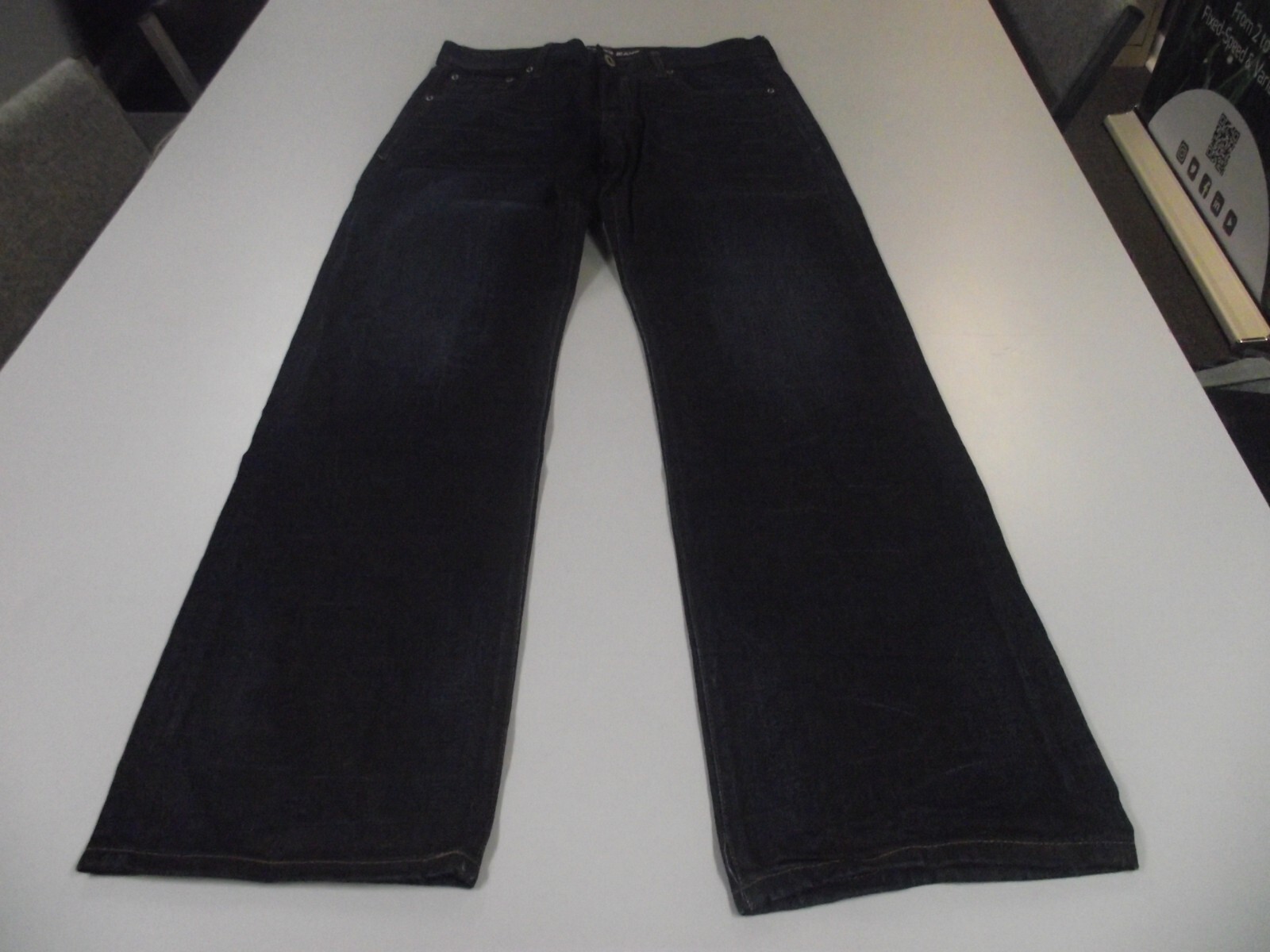 Express Men's Blake Loose Fit Boot Cut Jeans Size 33x34NWNT! eBay