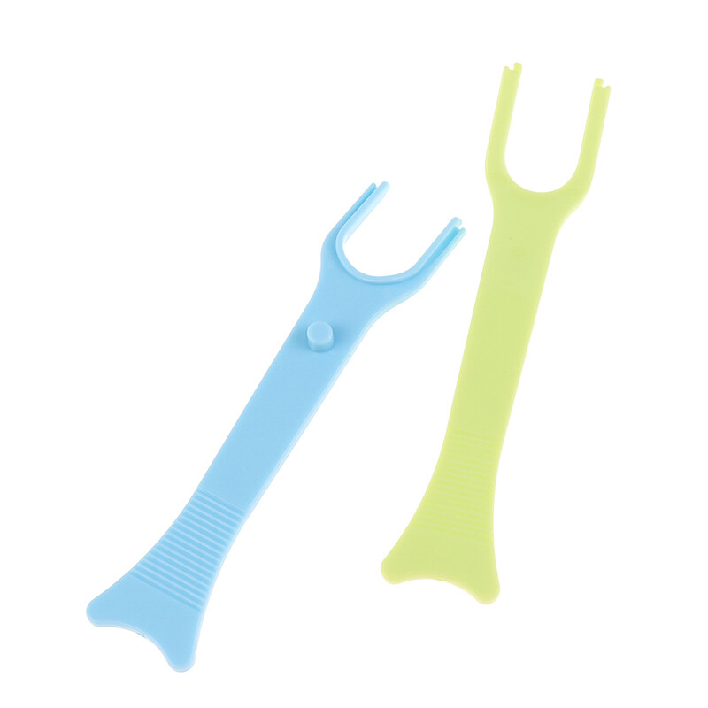 Dental Floss Holder Aid Oral Hygiene Toothpicks Holder Teeth Cleaning