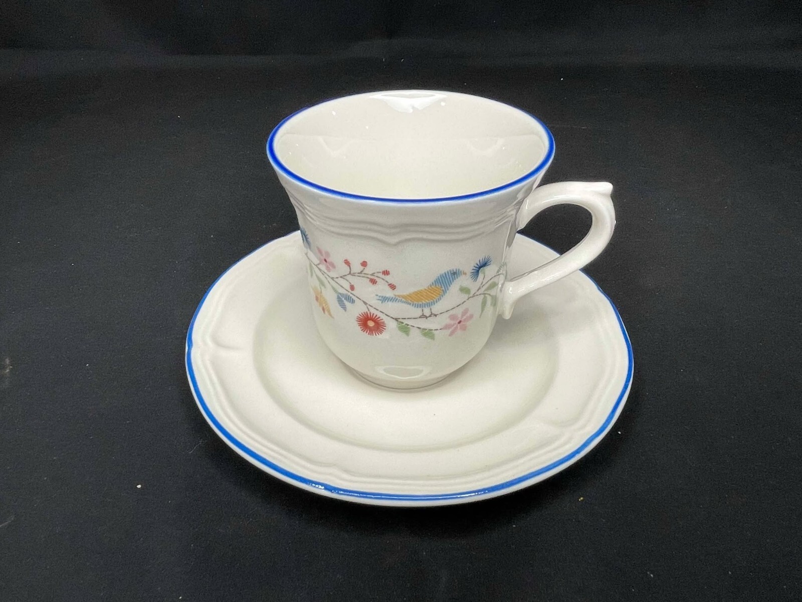 Vtg. Brick Oven Stoneware Dish Set Heritage Pattern Birds & Blossoms YOUR CHOICE