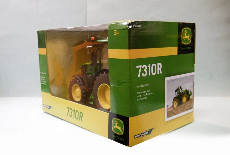 Britains Tomy - Tracteur JOHN DEERE 7310R réf. 43088A1 Neuf NBO 1/32 - Photo 3/3