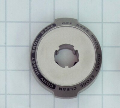Wolf DF36 DF60 Platinum Selector Bezel | Genuine USA Wolf Hardware | Ships ASAP