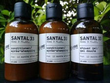 LE LABO SANTAL 33 CONDITIONER AND SHOWER GEL 3oz EACH
