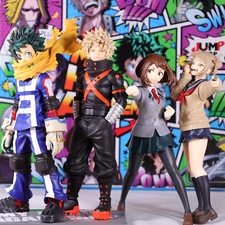 My Hero Academia Figure Midoriya Bakugo Ochaco Toga set Banpresto Expedited