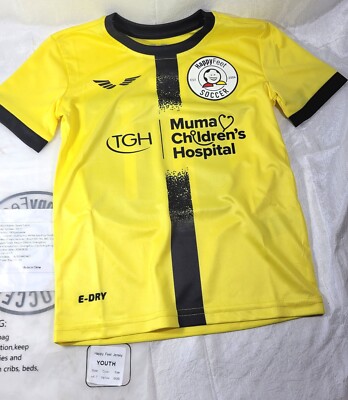 Eleven Sports Happy Feet Muma Children's Hospital Soccer Shirt - Yellow - 2T/3T