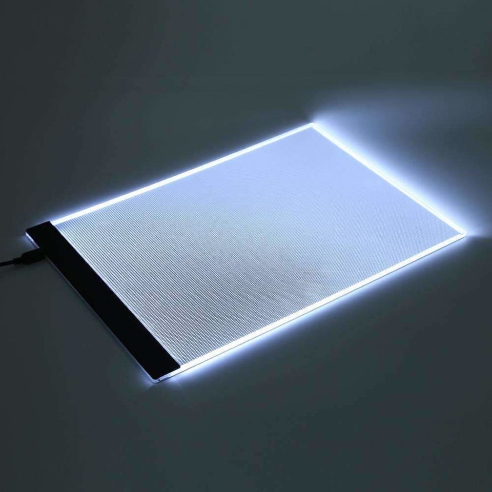 A4 LED Tracing Table Display Light Box Pad Drawing Artist Stencil Board ...