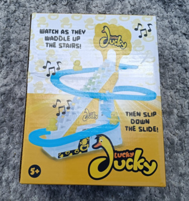 Lucky Ducky Es ist ein Treppensteigen Spielzeug Nagelneu und unbenutzt