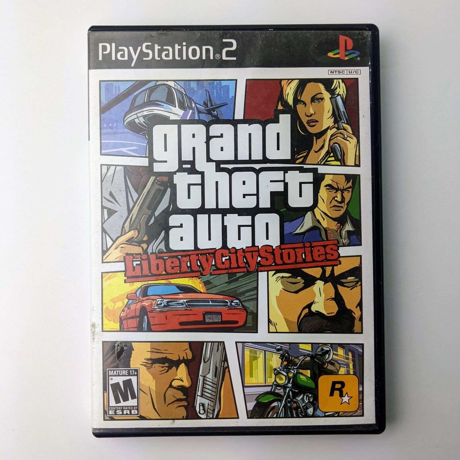 Grand Theft Auto Liberty City Stories PS2 PAL *Complete with Map*