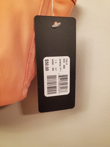NUOVO Penningtons Ti Voglio T Shirt Reggiseno Ferretto 46 D Pesca Prezzo al pubblico consigliato $50,00 - Foto 5 di 6