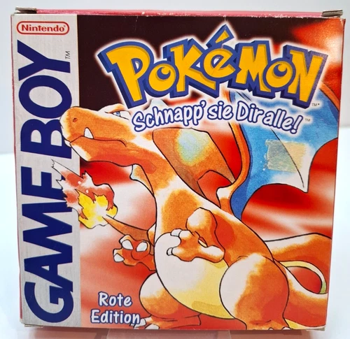 Pokémon / Pokemon Rote Edition - Game Boy Color Nintendo Spiel (mit OVP)