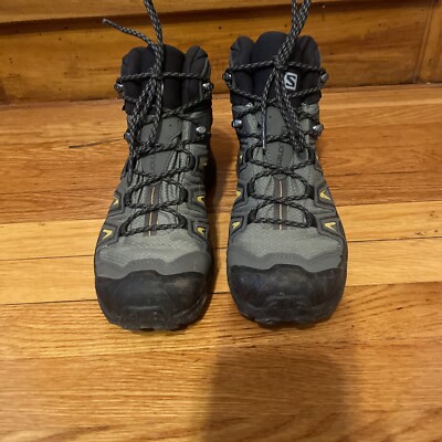 SALOMON X Ultra 3 Mid GTX Gore-Tex Mens 9 Hiking Boots/Shoes  display picture 2