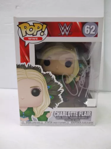 Funko Pop! WWE Charlotte Flair #62 - Hand Signed by Charlotte Flair