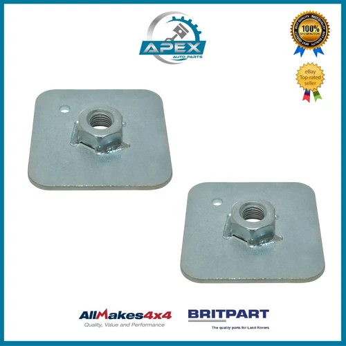 X2 UNIVERSAL SEAT BELT SPREADER STRESS FITTING PLATE - PART NO DA3502
