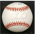 Barry Bonds Bobby Bonilla Autographed Baseball Beckett Authenticated
