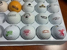 AMER ICAN WHISKEY ETC: COLLECTIBLE LOGO GOLF BALLS