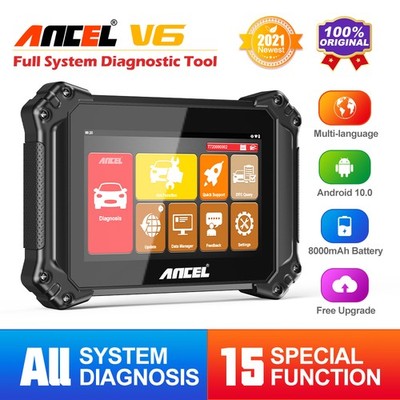 ANCEL Bidirectional All System Car OBD2 Scanner Diagnostic Tool Key Coding BMS
