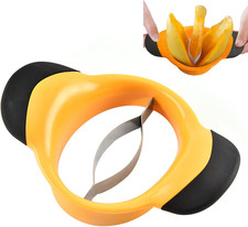 Mango Slicer, Mango Splitter, Mango Cutter with Stainless Steel Blade, Mango Pit