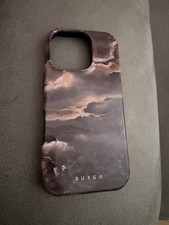 Black Matt Hard Back Case Cover for Mobile Phone with Square Camera Cut-Out