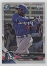 2018 Bowman Chrome Prospects Refractor 464/499 Ibandel Isabel #BCP47 08jk