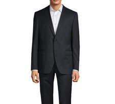 JOHN VARVATOS STAR U.S.A. Bedford-Fit Wool-Blend Suit Jacket 40 L New 698