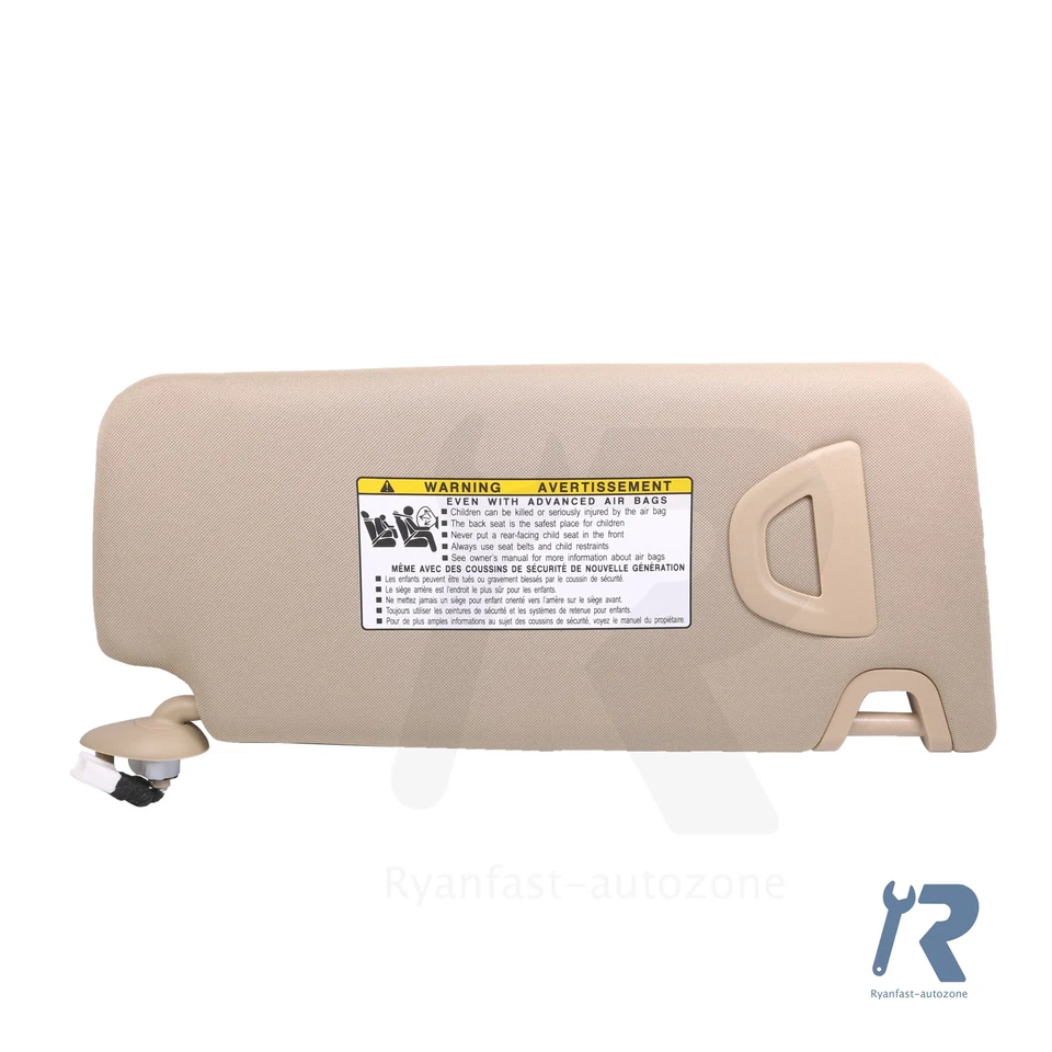 Sun Visor Left Driver Side For Honda Accord w/ Mirror 2008-2012 83280TA5A51ZA Foto 3 de 4