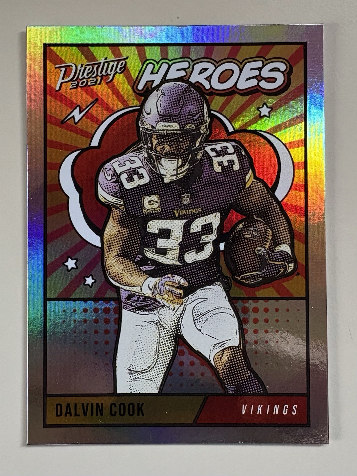 2021 Panini Prestige - Heroes Dalvin Cook #HE-9