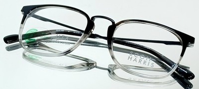 SCOTT HARRIS UTX SHX-022 C2 Eyeglasses BLACK GRADIENT New Plastic 52-20-148