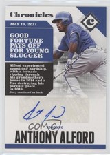 2017 Panini Chronicles Auto Anthony Alford #CA-AA Auto 0w8