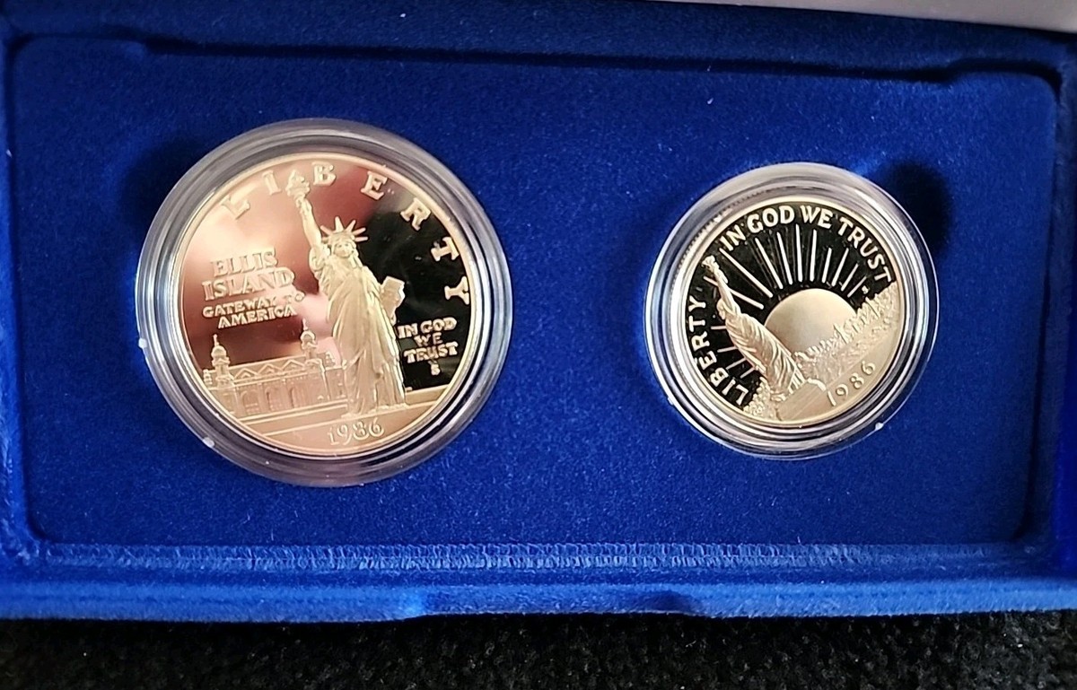 【限定】アメリカ合衆国リバティセット 1886-1986 1886-1986 US Liberty Coin Set | eBay
