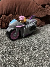 Paw Patrol Moto Pups Skye Deluxe Pull Back Motorcycle Vehicle And Figure