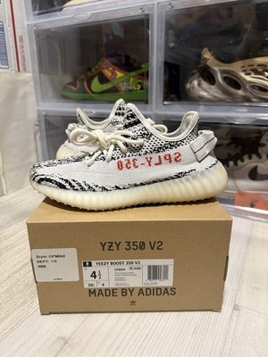 Size 4.5 - Adidas Yeezy Boost 350 V2 Zebra CP9654