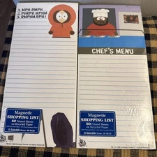 South Park - Magnetic Shopping List - KENNY - CHEF New SEALED