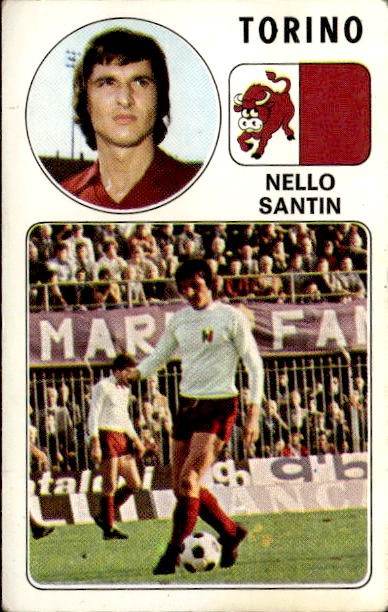 Figurina Calciatori Panini 1976/77 # 282 Nello Santin Torino
