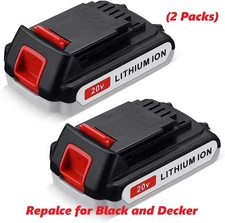 Replacement 20 Volt Lithium Ion Battery Pack Craftsman 20v MAX Bolt On 900.1648