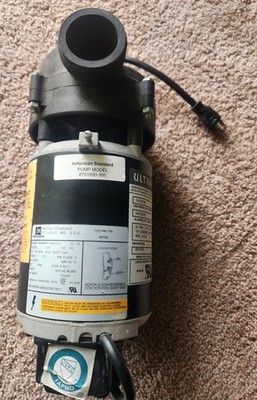 American Standard Spa Pump, 115V, 10.5 Amp, Model: S55NXNPG-7245 CAT, Ultra Jet
