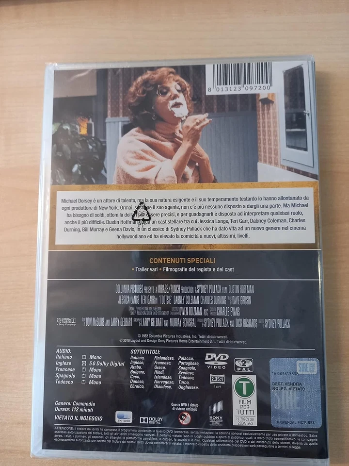 Tootsie (DVD) dustin hoffman sydney pollack (UK IMPORT) - Image 3 of 3