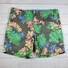 Polo Ralph Lauren Floral Chino Shorts 7.5" Mens Size 38 Straight Fit Preppy