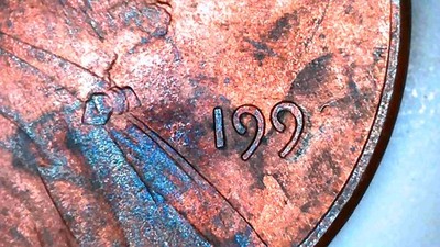 Lincoln Cent Penny 199? Errors Missing Last Number in Date