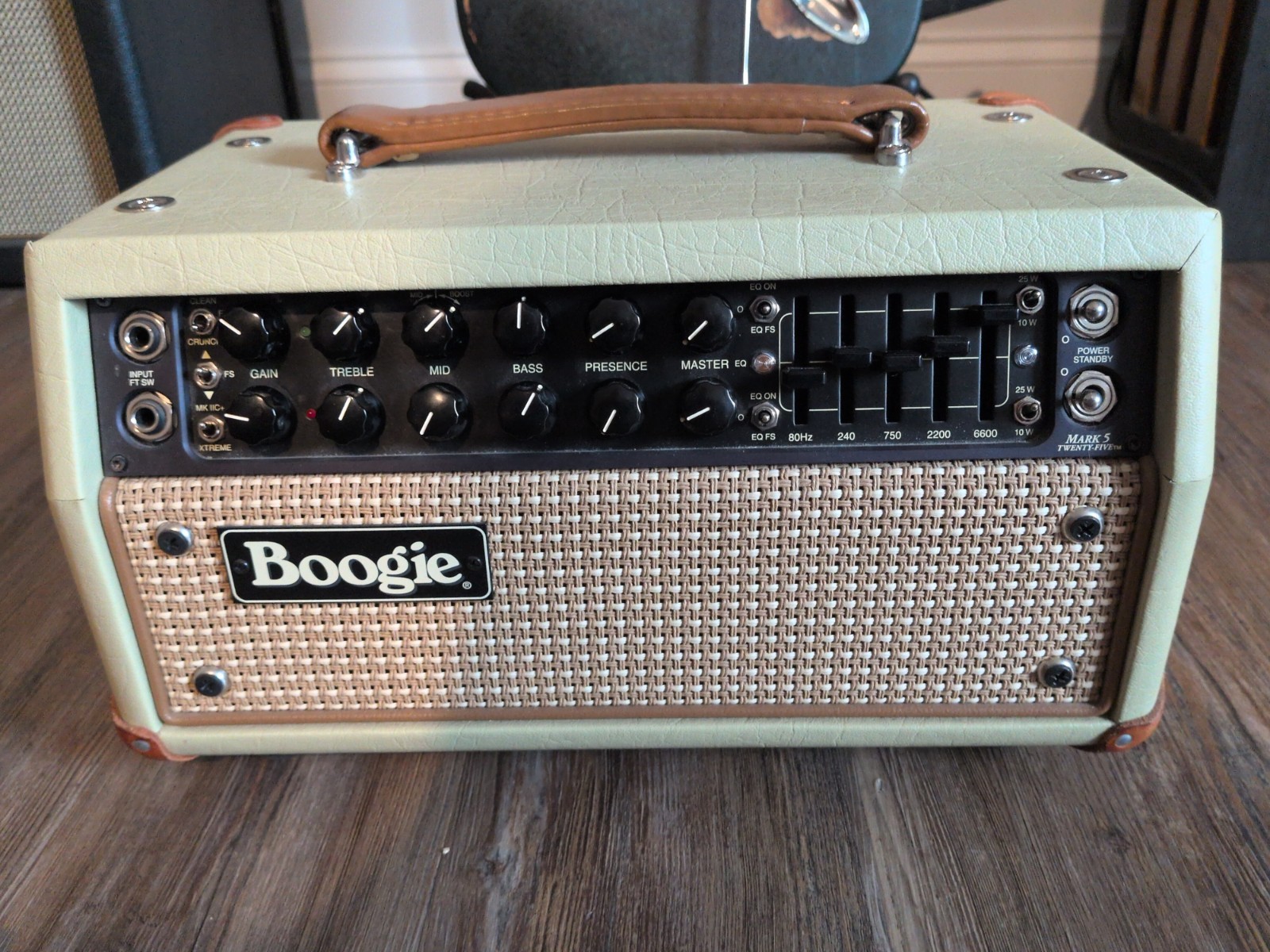 Mesa Boogie Mark V:25 Head - Custom Shop Vanilla W/Cane Grill 