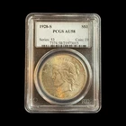 1928-S Peace Silver Dollar $1 - PCGS AU58 - 0338