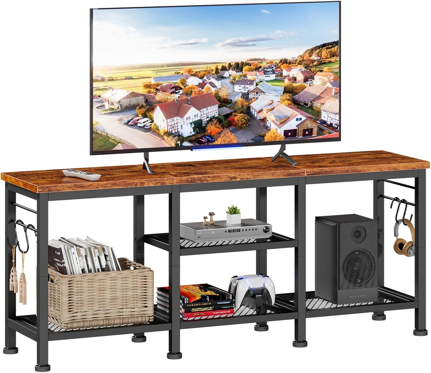 For Tvs Up To 55 Inch Brown
