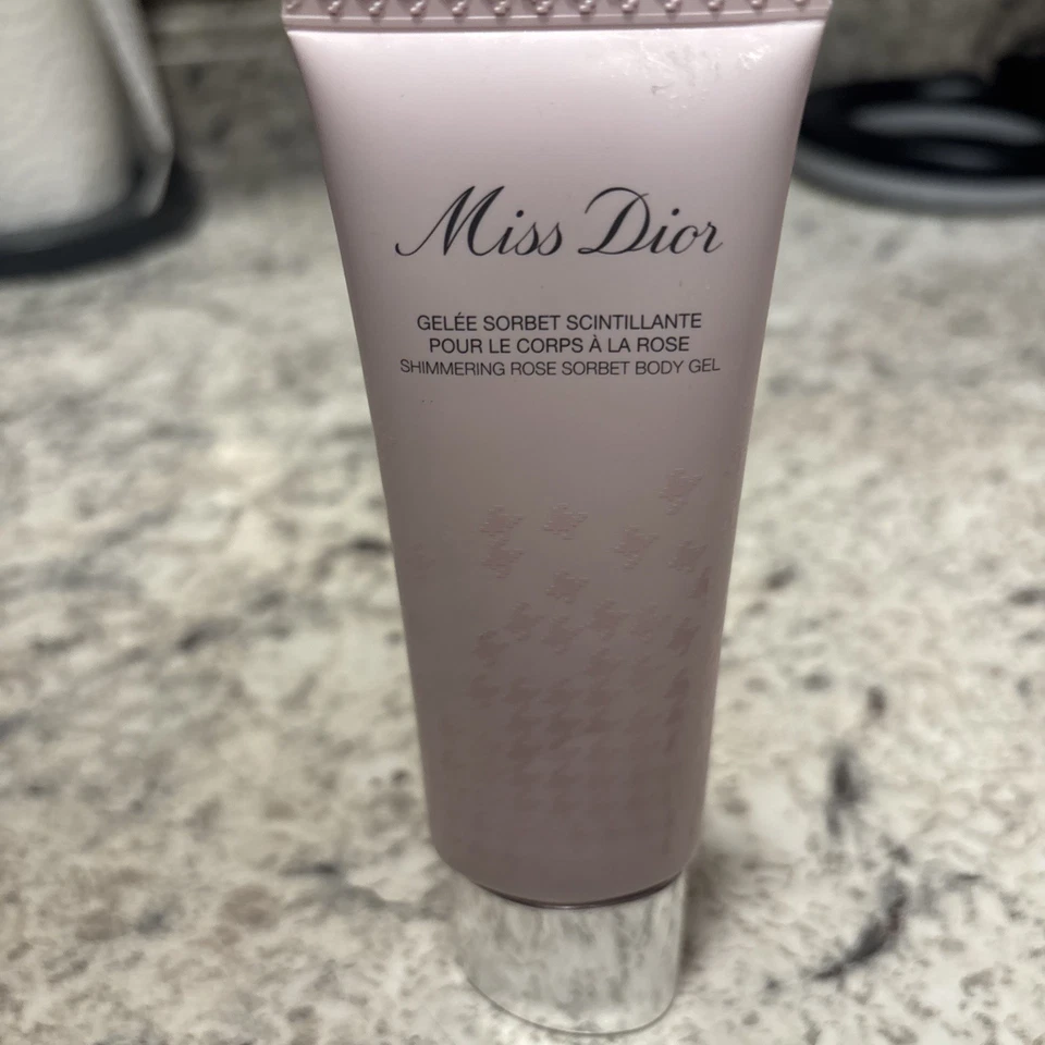 Miss Dior - Gel corporal sorbete rosa brillante - ¡2,5 OZ sellado! ¡Nuevo!  Precio de venta sugerido por el fabricante: 55 $ Foto 3 de 4