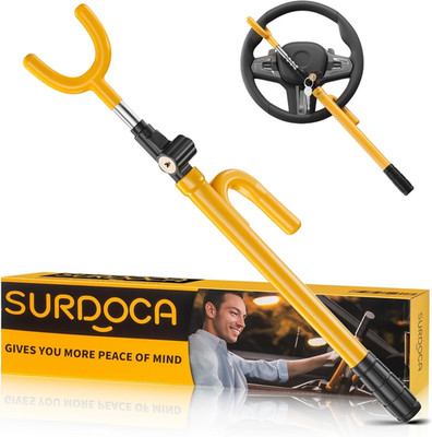 Upgraded Car Steering Wheel Lock Anti-Theft Device,Visual Deterrent