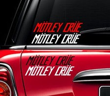 MOTLEY CRUE Decal Vinyl Car Window Sticker AN...