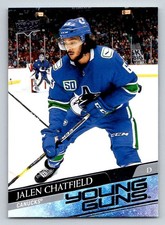 2020-21 Upper Deck #452 Jalen Chatfield Young Guns RC (ref 184577)