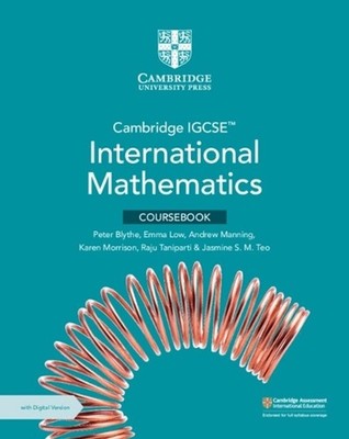 Cambridge IGCSE International Mathematics Coursebook with Digital Version (2 Yea