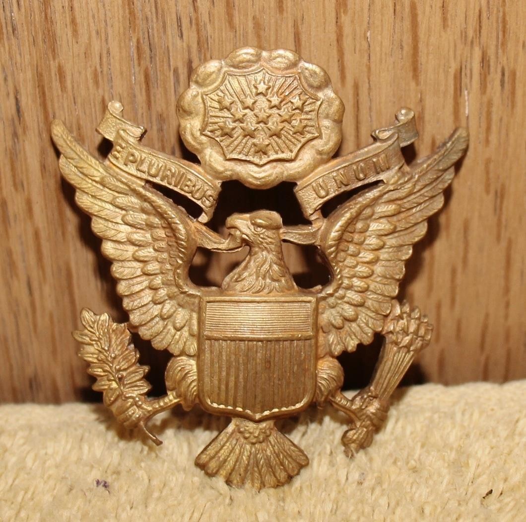 VINTAGE WW II U.S. ARMY OFFICER display picture 1