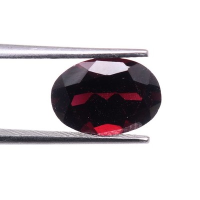5.80 Cts Natural Rhodolite Garnet Top-Grade 12.38mmx9.27mm Oval Cut Huge Gemtone